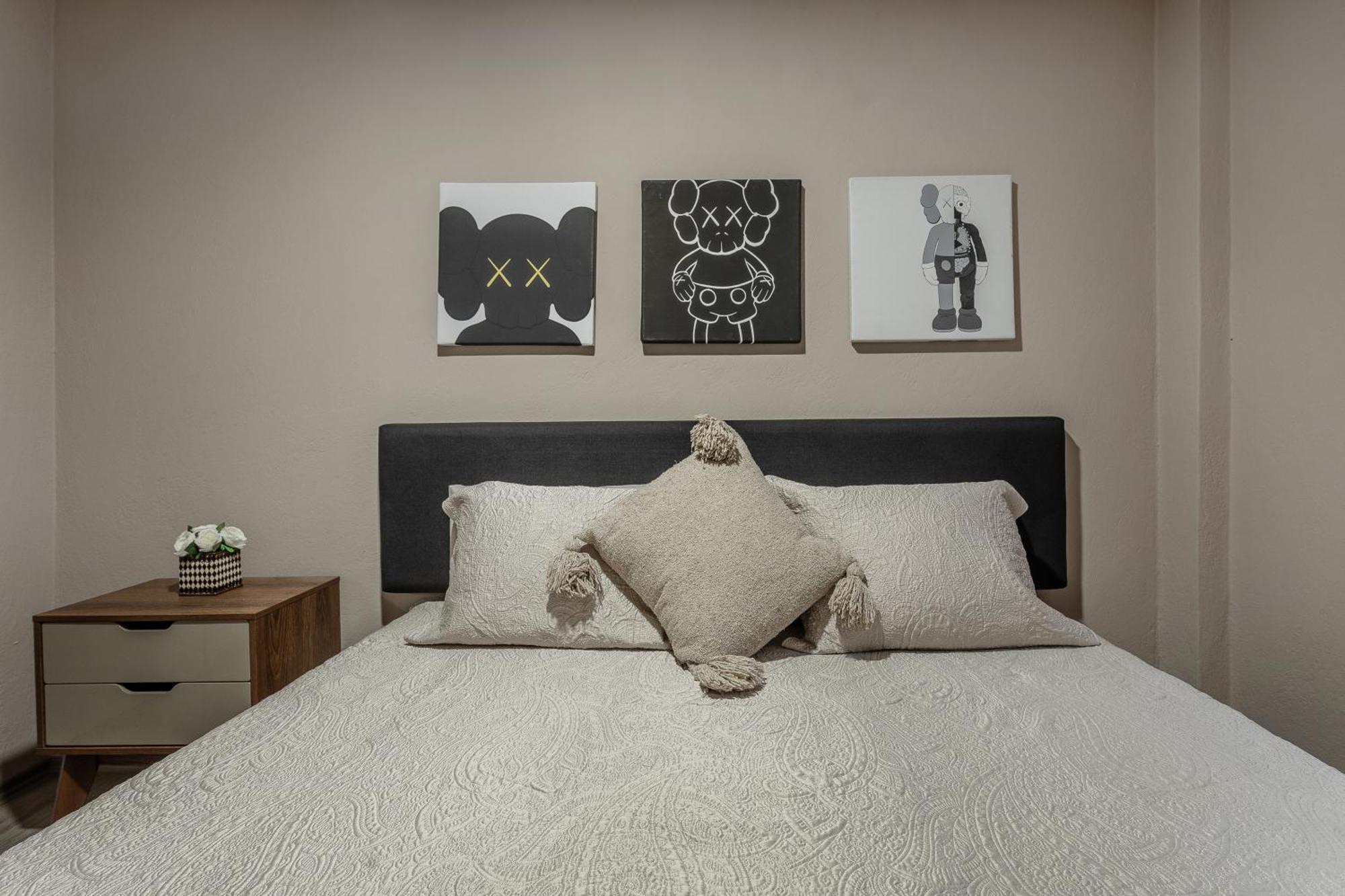 Roma Norte Escape - 2Br-Fast Wifi Elevator Laundry Mexico City Luaran gambar